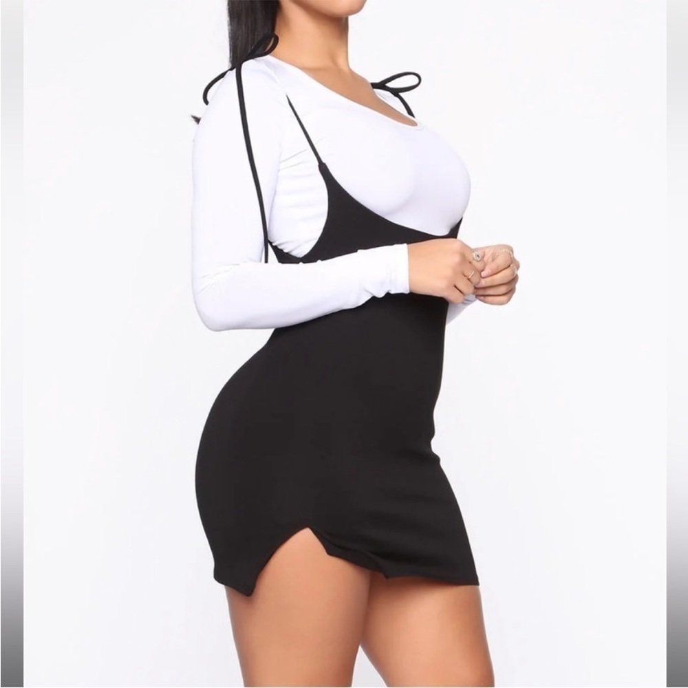 Fashion Nova Get Lots of Courage Black Mini Skirt size XS - Picture 1 of 16